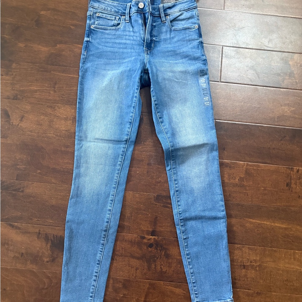 GAP Women's Light Blue Stretch Skinny Jeggings